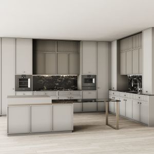 Modern Kitchen With Island 07