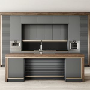 Modern Kitchen With Island 08