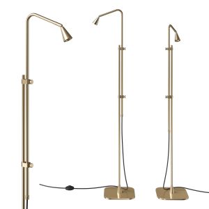 Roslyn Adjustable Satin Reading Lamp