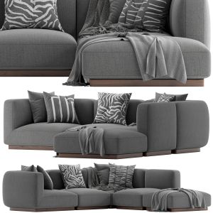 Potterybarn Mila Upholstered Modular Sofa