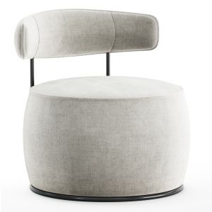 Swivel Armchair Barrel Accent Chair