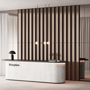 181 Office Furniture 01 Reception Desk 01