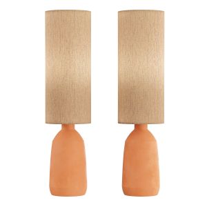 Brynn Terracotta Floor Lamp