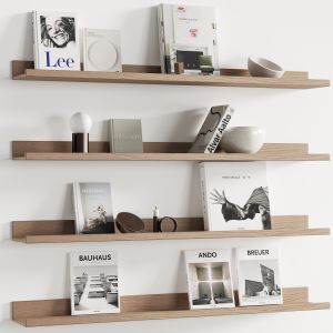 095 Decor On Shelves 01 Books And Neutral 00