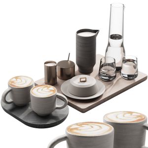 129 Eat And Drinks Decor Set Coffee And Water Kit