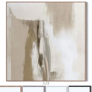 Set Of Two Large Square Wall Paintings 2771