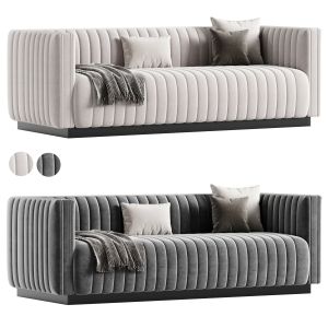 Conjure Channel Tufted Velvet Sofa