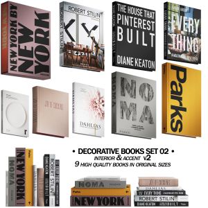 031 Decorative Books Set 02 Diverse 00