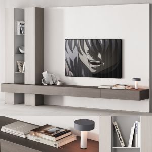 157 Tv Wall Kit 06 Neutral Japandi Wood 00