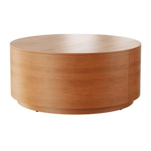 Volume Round Drum Coffee Table