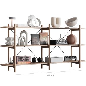 086 Brosa Dominic Wide Bookshelf 01