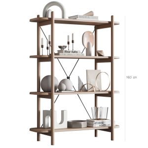 085 Brosa Dominic Narrow Bookshelf 00