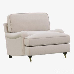 Restoration Hardware English Roll Arm Chair