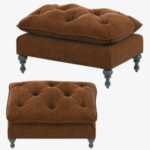 Hpdecor Decorista Choco Ottoman