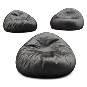 Grand Leather Bean Bag Chair