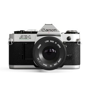 Canon Ae-1 SLR Camera