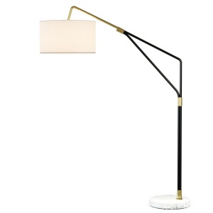 Mid-century Overarching Floor Lamp