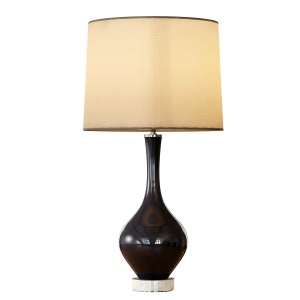 Rejuvenation Colored Glass Table Lamp - Tall