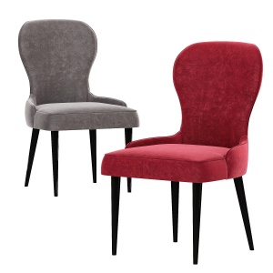 Deephouse Chair Chamonix Marsala Velvet