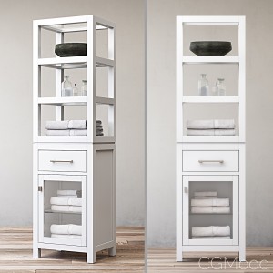 HUTTON OPEN SHELF BATH CABINET