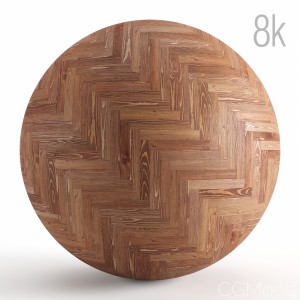 Seamless Parquet-herringbone Of Pine V2. Pbr 8k