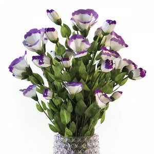 Eustoma flowers in vase