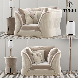 Turri Vogue Armchair Set