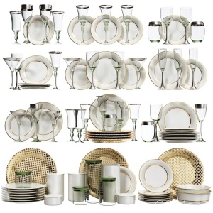 Set Of Classic Tableware