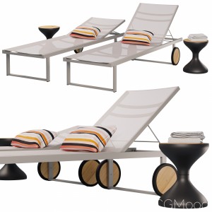 Viesso Allux Sunlounger