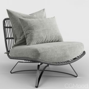 Helma Outdoor Lounge Armchair By Am.pm