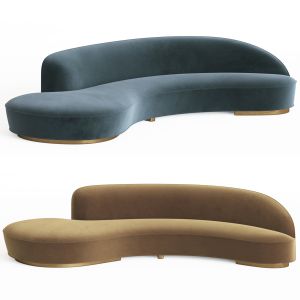 Vladimir Kagan Serpentine Sofa