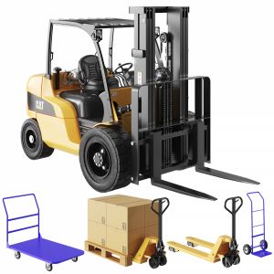 Cat Forklift, Manual Loader And Warehouse Carts Ki