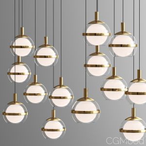 Swank Led Multi-light Pendant