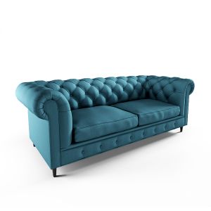 Chesterfield Fabric Sofa