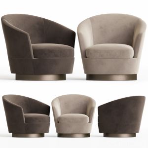 Jacques Low Back Armchair Minotti