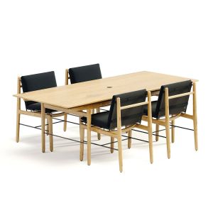 Dwr Outdoor Finn Dining Table + Chair