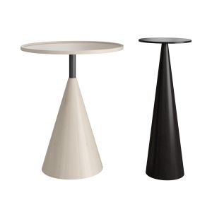 Sawkille - Cone Side Table And Cone Stand