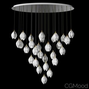 Haberdashery Bloom Small Ellipse Pendant Light