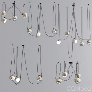 Aim Pointed Lighting Set Chrome