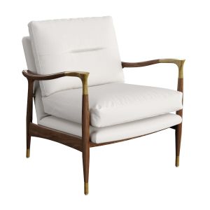 Theodore Arm Chair Natural Linen