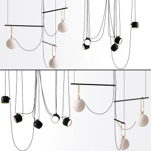 Artemide And Flos Chandelier