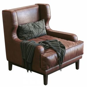 Leather Armchair Camille By Porada