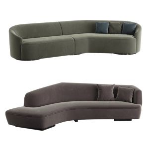 Korduda Sofa And Vladimir Kagan Sofa