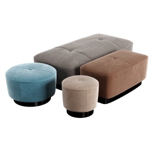 Jacques Poufs Velvet