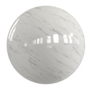 Mat White Marble