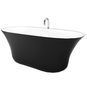 Freestanding Bath Matte Black