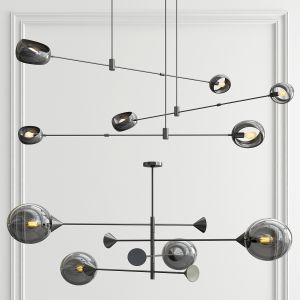 Acaba & Giorgetti Kendama Chandelier