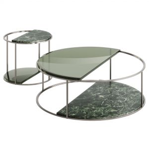 Fendi Boogie Circle Verde Alpi Marble