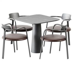 Table Pov 460 S80 By Ton And Chair Via Veneto By D