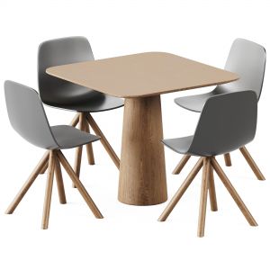 Table Pov 460 S90 By Ton And Maarten Plastic Swive